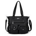 KL928 Large Purses for Women Shoulder Bag Tote Handbags Stylish Vegan Leather Hobo Bags Ladies, A-Black-4 | Large - color: Black