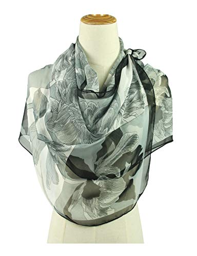 PANTONIGHT Long Chiffon Fashion Scarf Lightweight Chiffon Sheer for women - color: No.731