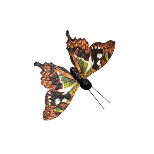 Berfutall-Artificial 3D Butterfly Party Decorations Set of 12 with Clip 12 Color Ornaments for Christmas Tree (12Color I) - color: 12color I
