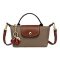 Dreubea Womens Chic Mini Bag Convertible Crossbody & Top-Handle Handbag for Everyday Elegance - color: Grey