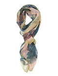 PANTONIGHT Long Chiffon Fashion Scarf Lightweight Chiffon Sheer for women - color: Pink 727