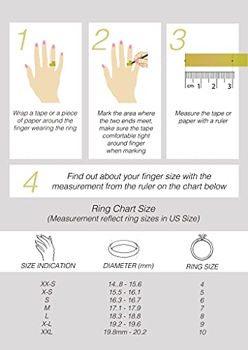 925 Sterling Silver Anxiety Ring with Beads Fidget Spinning Rings for Women Worry Beads Rings - color: leaf design