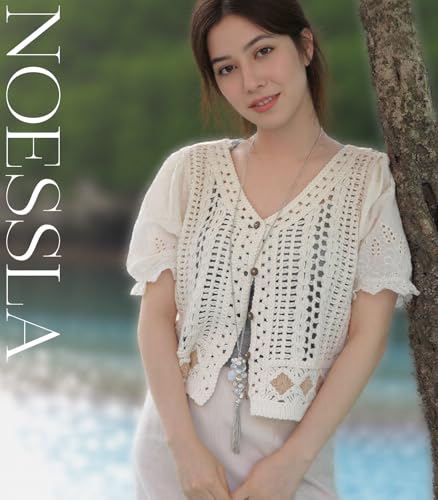 Noessla Boho Long Pendant Necklaces for Women Silver Tassel Long Necklace Sweater Chain Mothers Day Gifts Silver Costume Jewelry for Women - color: White