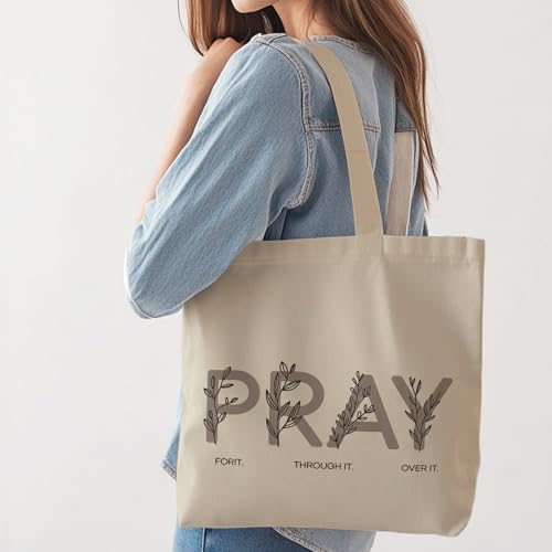 Aesthetic Tote Bag for Women | Medium Size with Inner Pocket | Stylish & Practical - color: Green Light