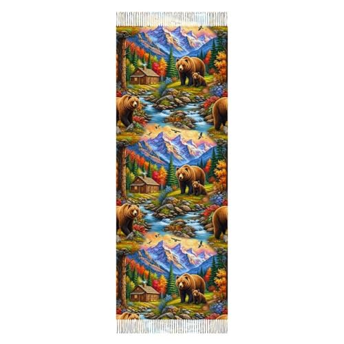 Scarfs for Women Fall Winter Scarves Shawls and Wraps for Evening Dresses - color: Design1