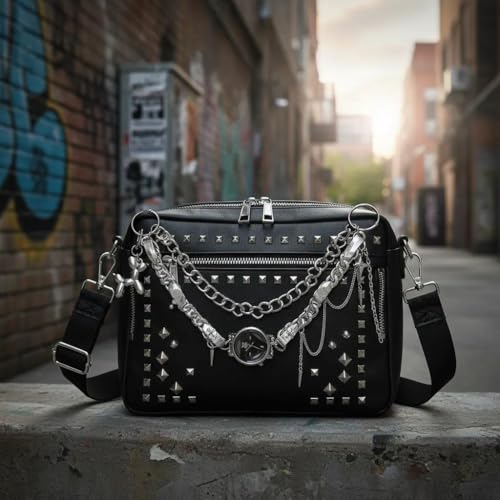 QTMY Cute Puppy Whatch Multilayer Chain Bag Charms for Handbag Purse Backpack Accessories for Bogg Bag,636