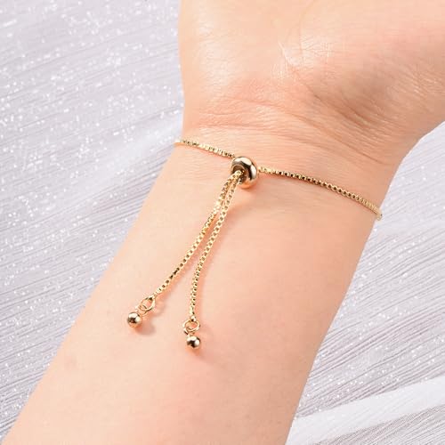 Adjustable Hand Chain Bracelet Women, 16K Gold Plated Finger Bracelet, Secure Ball Clasp Elegant Slave Hand Jewelry, Y2K Aesthetic Accessories for Summer Festival Prom Beach Vacation Daily Wear - color: style15-16K silver-plated