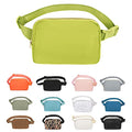 VOROLO Fanny Pack For Women And Men Crossbody Bag Belt Bag with Adjustable Strap Graduation Gifts Grass Green - color: Grass Green, style: 1 Pack Fanny Pack
