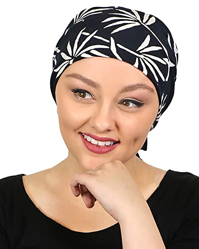 Hats Scarves & More Chemo Scarf Head Scarves for Women Cancer Headwear Headscarf Head Coverings 28 Inch Square Batik - color: Silhouette