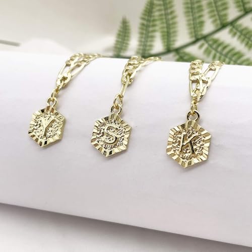 Initial Ankle Bracelets for Women Gold Anklets for Women Trendy Summer Beach Vacation Jewelry Cuba Paperclip Anklets Dainty Link Chain Anklets Foot Jewelry - style: 1GoldX