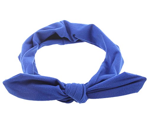 ELACUCOS Headbands for Women Criss Cross Boho Floal Style Head Bands for Women's Hair 4 Pack - color: Set4