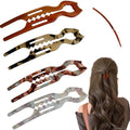 4 Pcs French Hair Pin, Elegant Hair Accessories, French Twist Hair Pin for Women Girls, Elegant Hair Clips for Everyday Use