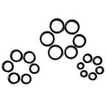 WBRWP 20/28pcs Ear Stretching kit Set: Hollow Hard/Soft Silicone Plugs and Tunnels Ear Expander Gauges Stretcher Body Piercing Jewelry - style: 20pcs Thin/Black