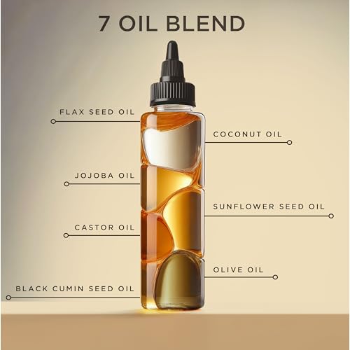 Carol's Daughter Goddess Strength 7 Oil Blend Scalp and Hair Oil for Waves, Coils and Curls, Hair Treatment with Castor Oil, 4.2 Fl Oz - size: 4.2 Fl Oz (Pack of 1)