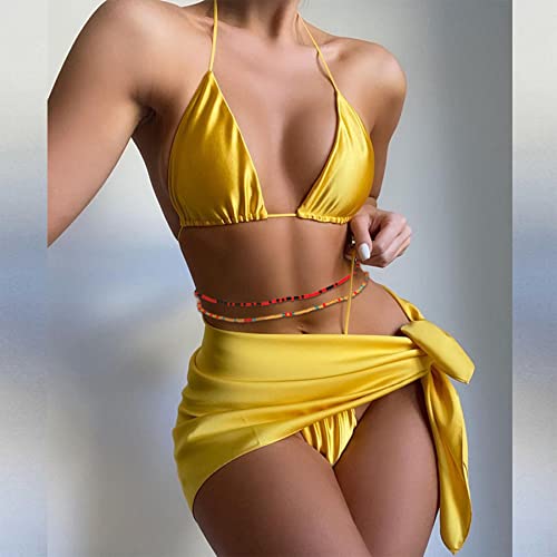 TOBENY SHIWE 24PCS Waist Bead Chains for Women Colorful Summer Body Chains Belly Beads Bikini Jewelry Chains Bead Waist Chains Set - style: Style H-32P