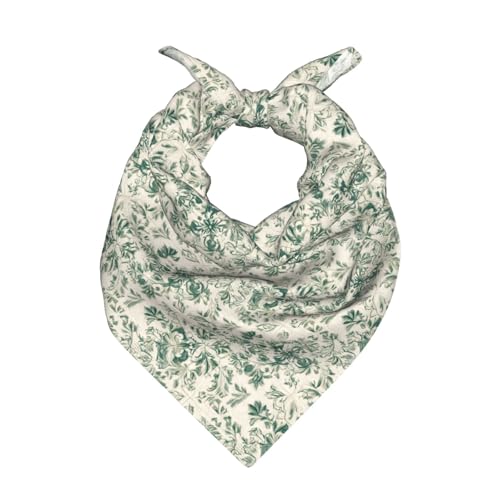 Head Scarf Hair Neck Scarves for Women Fashion Silk Satin Purse Bag Scarfs Handbags Bandana Neckerchief - color: Bohemian Green Floral