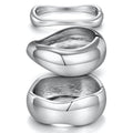 Chunky Gold Bangle Bracelets for Women Trendy 14K Gold Plated Cuff Bracelets Stack, Dainty Gold Bracelet Sets Non Tarnish Fashion Jewelry Gift - style: Silver-3pc-013