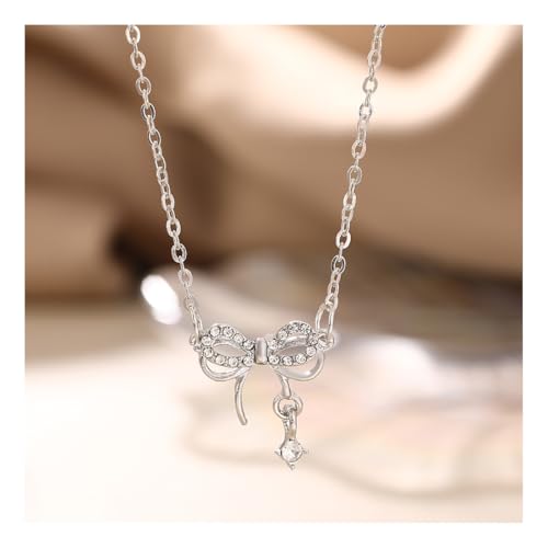 47pcs Gold Jewelry Set With 3 PCS Necklace, 11 PCS Bracelet,20pcs Hoop Stud Earrings,7pcs rings set For Women For Birthday Gifts - color: Silver