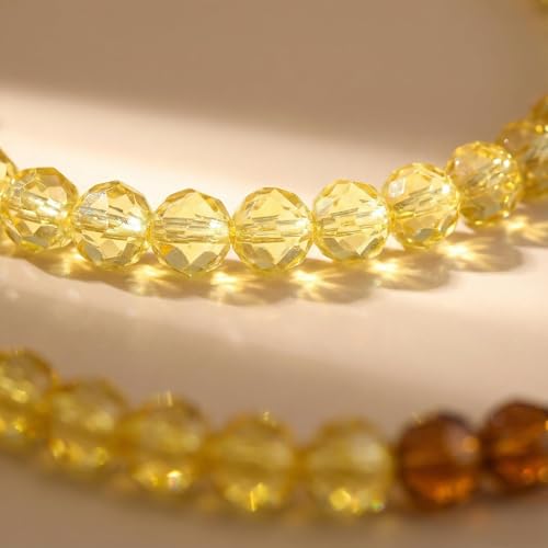Boho Beaded Pendant Long Necklace for Women - Western Mixed Metal Necklace Style Jewelry Gift - color: Amber Tear
