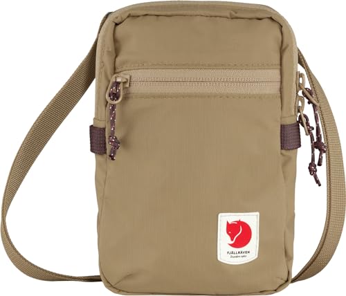 Fjällräven High Coast Pocket Crossbody - Water-Resistant Fabric, Compact Storage, Lightweight Carry - Travel - color: Clay