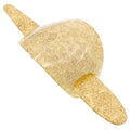 Camila Paris CP3244 French Hair Bun Holder Cover Cap Hair Updo, Yellow, Hair Pin Thru, Strong Hold Grip Hair Clips for Women, No Slip and Durable Styling Girls Hair Accessories, Made in France - color: Yellow