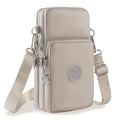 JANKS Small Crossbody Bags for Women Mini Cell Phone Purses Handbag Shoulder Bag - color: 010 Beige