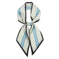 RIIQIICHY Hair Scarf for Women Like Silk Scarves Headband Neck Scarfs Twilly Purse Accessories - color: C009