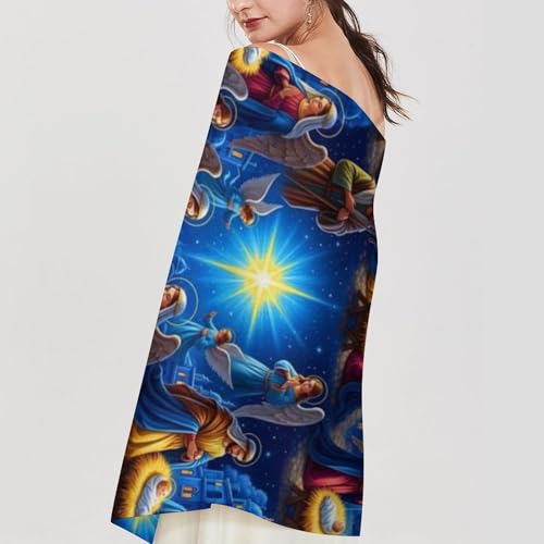 Scarfs for Women Fall Winter Scarves Shawls and Wraps for Evening Dresses - color: Design4