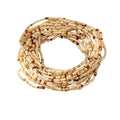 xuzhiyuan 18Pcs Boho Beaded Bracelets Set for Women Bead Stackable Stretch Bracelets, Colorful Handmade Jewelry for Beach, Party - color: Beige