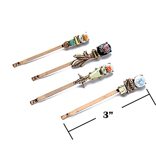 7PCS Vintage Hair Clips Elegant Retro Hair Pins Women Hairpins for Ladies and Girls Headwear Styling Tools Hair Accessories