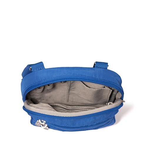 Baggallini Journey Crossbody Bags for Women 9x6 Small Lightweight Travel Handbag W/RFID - color: Lapis