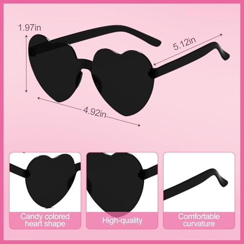 Women Tutu Costume Accessories Set, Striped Knee Socks Tutu Skirt Sunglasses and Bow Headband Colorful Party Favors - color: Black