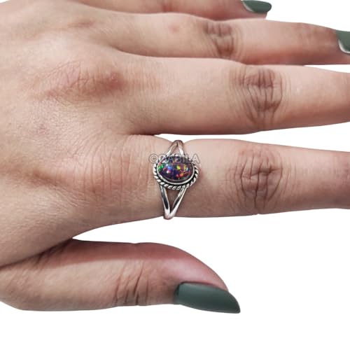 Natural Ring, Gemstone Ring, Birthstone, Twisted Bohemian Ring, 925 Sterling Silver Jewelry, Toe Ring, Christmas Gift, Handmade Adjustable Ring, Womens Ring