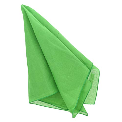 Motique Accessories Solid Color Bandana - Set of 4 - color: Red Green