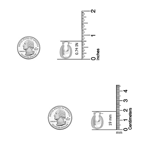 LeCalla 925 Sterling Silver Hoops Earrings | Hollow-Puff Shrimp Earring Hoops | Women's Gold-Plated Jewelry | Lightweight Electroforming Hoop Earring Jewelry for Birthday - style: White Hollow Shrimp