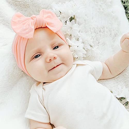 Jesries 22 PCS Baby Headbands Soft Nylon Hairbands with Bows Girls Hair Accessories for Newborn Infant Toddler Kids Handmade - color: Army Green