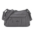 Angel Kiss Crossbody Bags for Women, Ladies Shoulder Handbags and Purses Medium Faux Leather Pocketbooks | Ladies - color: 130grey