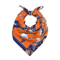 Head Scarf Hair Neck Scarves for Women Fashion Silk Satin Purse Bag Scarfs Handbags Bandana Neckerchief - color: Orange Blue Navy Horse