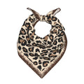 Head Scarf Hair Neck Scarves for Women Fashion Silk Satin Purse Bag Scarfs Handbags Bandana Neckerchief - color: Animal Leopard Print