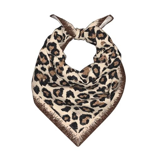 Head Scarf Hair Neck Scarves for Women Fashion Silk Satin Purse Bag Scarfs Handbags Bandana Neckerchief - color: Animal Leopard Print