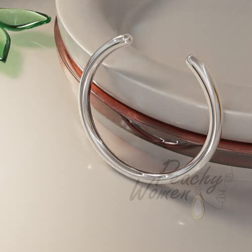 Fake Conch Hoops 20G Gold and Silver + Hammered and Plain