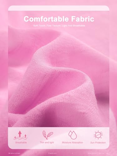 QIANXIZHAN Women's Swimsuit Cover Up,Beach Sarong Wrap Bottom Coverup for Women Short Skirt - color: Tassels Pink