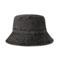 Hot Summer Bucket Hat - Trendy Cotton Sun Hat for Beach, Golf, Fishing - Fun Outdoor Vacation Boonie for Men and Women - color: Charcoal