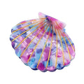 Shell Claw Clip,Acetate Hair Clips,Small Hair Clips for Women,Marble Purple - color: Marble Purple