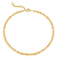 MTMY Gold Anklets for Women 14K Gold Plated Tiny Bead Anklet Colorful Tassel Foot Chain Dainty Adjustable Cute Summer Beach Boho Anklets Jewelry Gift - style: stacking balls