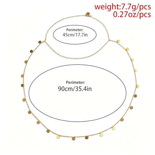 Rhinestone Long Drop Back Chain Jewelry for Women Crystal Back Chain Necklace Gold Plated Body Chain Backdrop Chain Jewelry - style: chain gold