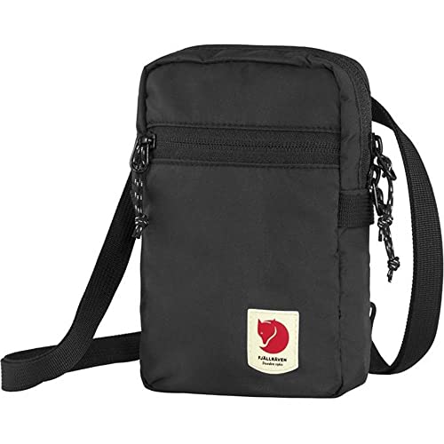 Fjällräven High Coast Pocket Crossbody - Water-Resistant Fabric, Compact Storage, Lightweight Carry - Travel - color: Black