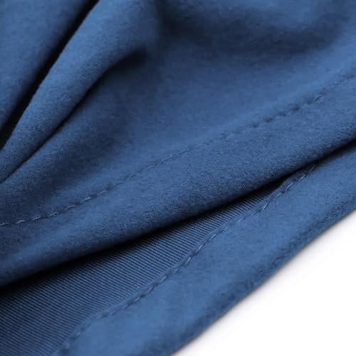 DRESHOW 5 Pack Knotted Headwraps for Women African Turban Pre-Knotted Beanie Headwraps Hair Covers - color: 5 Pack Donuts: Dark Grey, Khaki, Dark Khaki, Navy Blue, Black