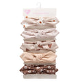 Baby Headbands Soft Stretchy Baby Girl Bows Newborn Infant Toddler Headwrap Hair Accessories - color: Coffee