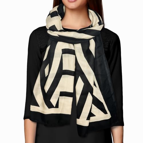FINIZO Women's Fashion Scarves, Pashmina Wrap for All Season, Everyday Wear for Ladies, Solid Color Bridesmaid Gifts - color: 52